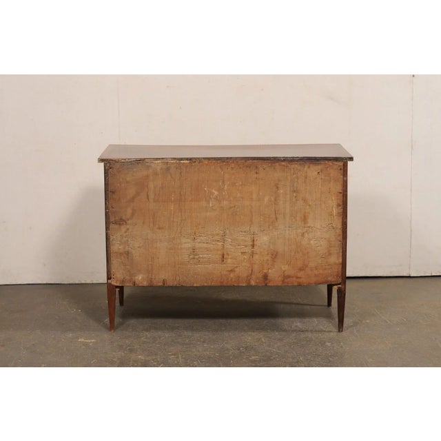 Wood Early 19th Century Italian Chest of 3 Drawers For Sale - Image 7 of 11
