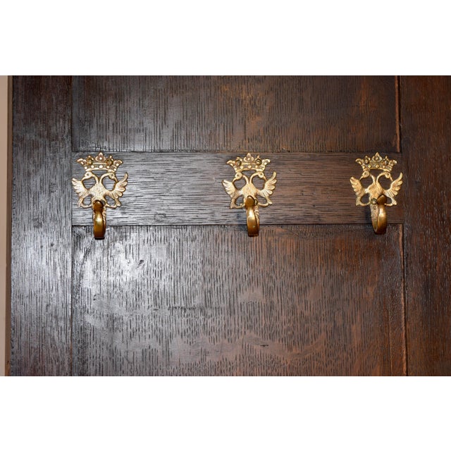 Late 19th Century English Wardrobe, Dated 1897 For Sale - Image 11 of 11