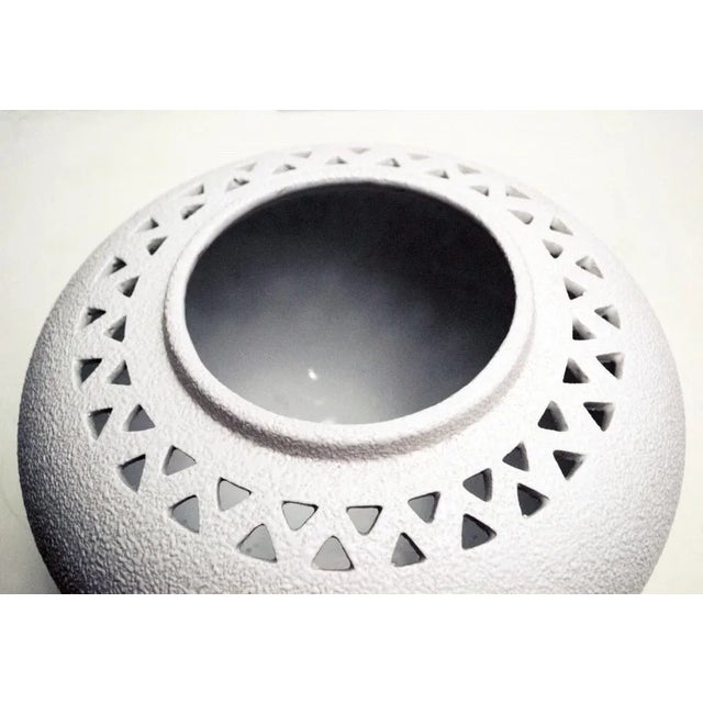 Matt Ceramic Vase by Renato Rigon for Ceramiche Rigon, 1970s For Sale - Image 6 of 7