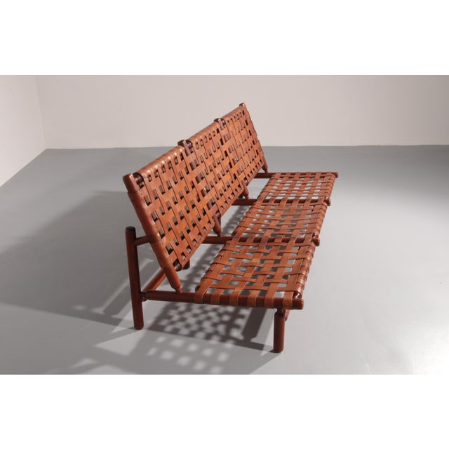 1950s Three-Seater Sofa by Ilmari Tapiovaara for Paolo Arnaboldi, Italy, 1957 For Sale - Image 5 of 14