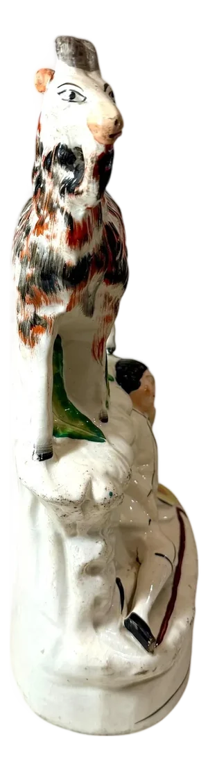 Staffordshire Goat Figurine