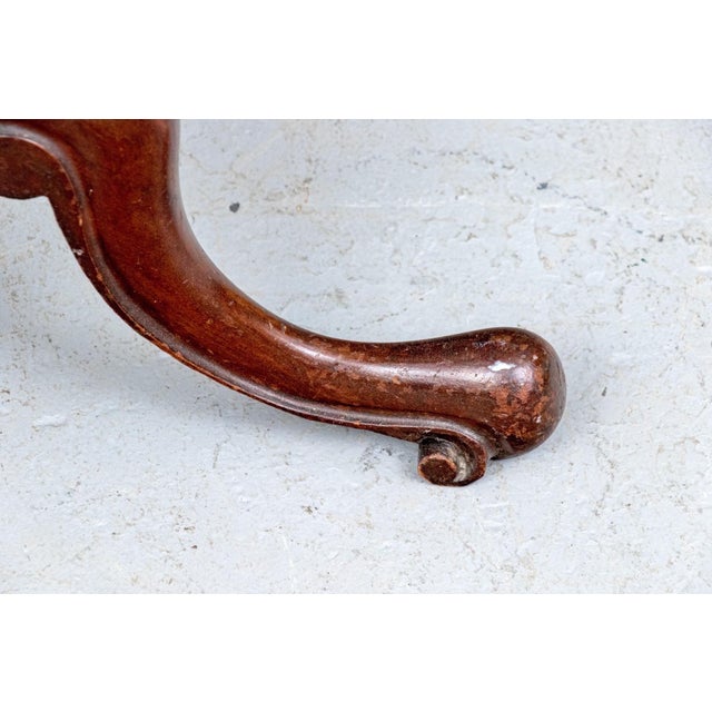 Brown 19th-Century Victorian Mahogany Mirrored Shaving Stand For Sale - Image 8 of 10