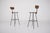 Mid-Century Modern Set of Modern Routine Stools by Erwin Behr, 1890s For Sale - Image 3 of 15