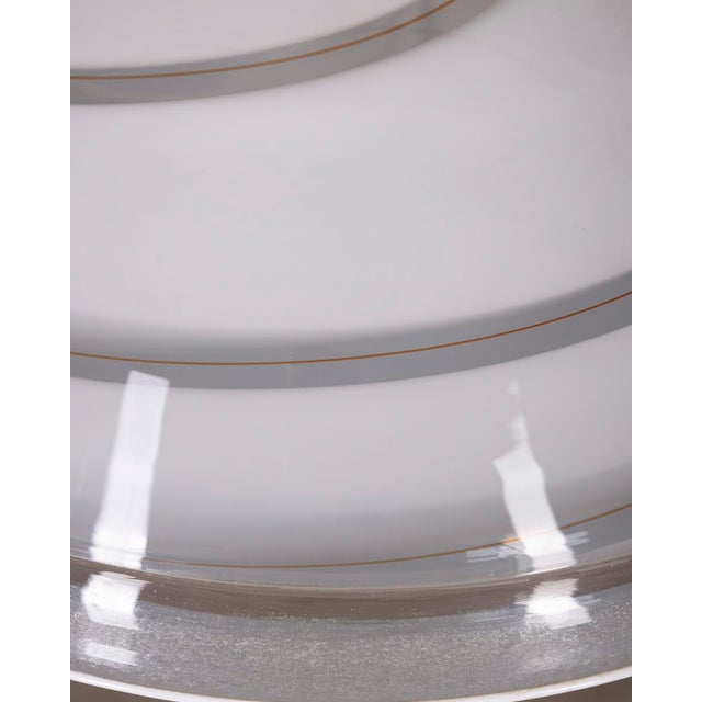 Metal Vintage Italian Murano Glass Pendant Light, 1970s For Sale - Image 7 of 9