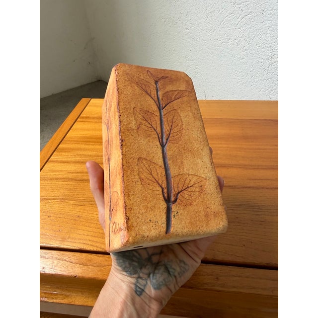 Ceramic Herbarium Vase by Leduc, 1960s For Sale - Image 3 of 9