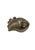 Cast Bronze Hermit Crab Sculpture Ribbed Shell Form With Sculptural Claw Detail For Sale - Image 6 of 6
