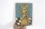 Blue Vintage Mexican Day of the Dead Folk Art Painting For Sale - Image 8 of 11