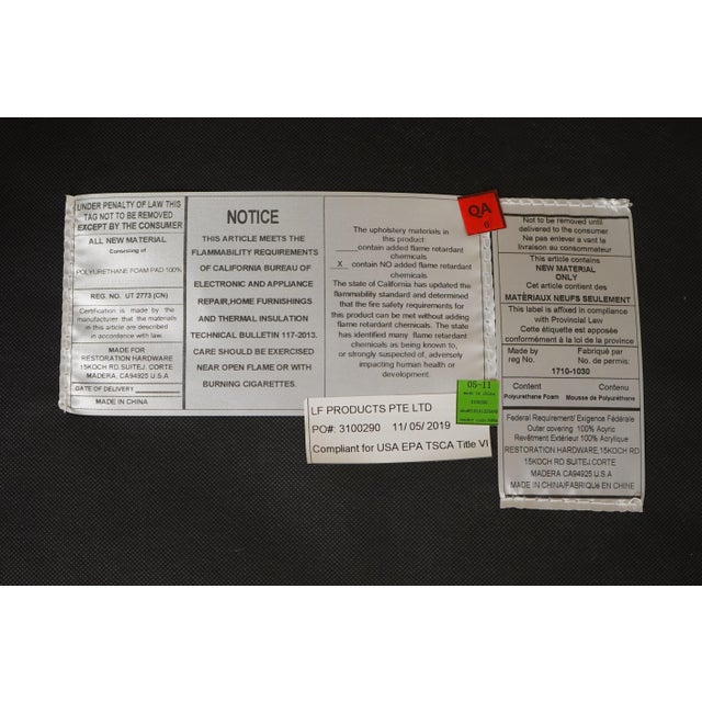 Pair Restoration Hardware French Louis XVI Armchairs For Sale - Image 12 of 12