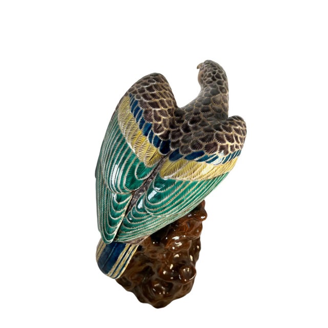 Late 19th Century Japanese Meiji Falcon For Sale In Dallas - Image 6 of 10