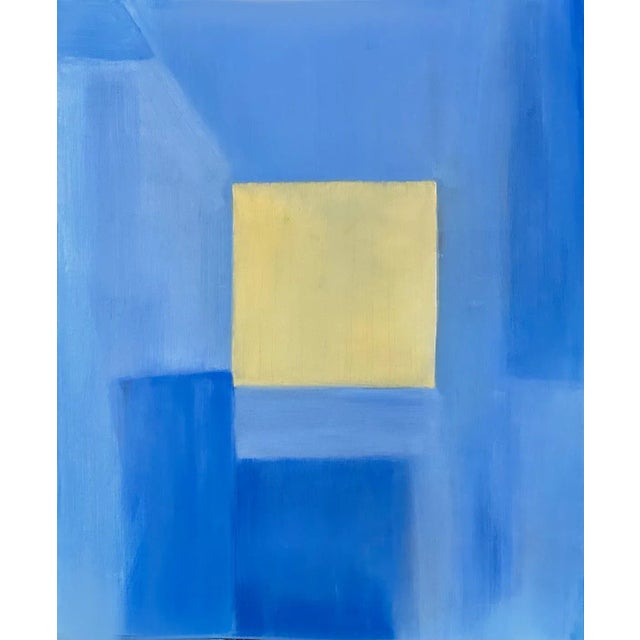 2020s Modern Oil Abstract Large Painting, "Keep the Focus" by Christine Frisbee For Sale - Image 5 of 9