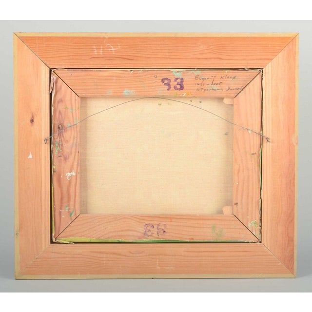 Evgenij Klenø, Park Scene, Oil on Canvas, Mid-20th Century For Sale - Image 4 of 6