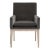 Drake Velvet Arm Chair For Sale