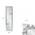 La Bailadora Bright Silver Ruffled Metal Dressing Mirror For Sale - Image 11 of 11