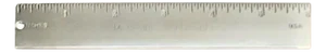 Tiffany & Co Estate Ruler 6" Sterling Silver