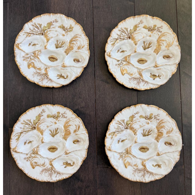 Elegantly designed and well kept. Pretty much free of chips and cracks. You will notice the fish motifs vary from one to...