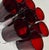 Ruby Red Ruby Red Goblets- Set of Eight For Sale - Image 8 of 8
