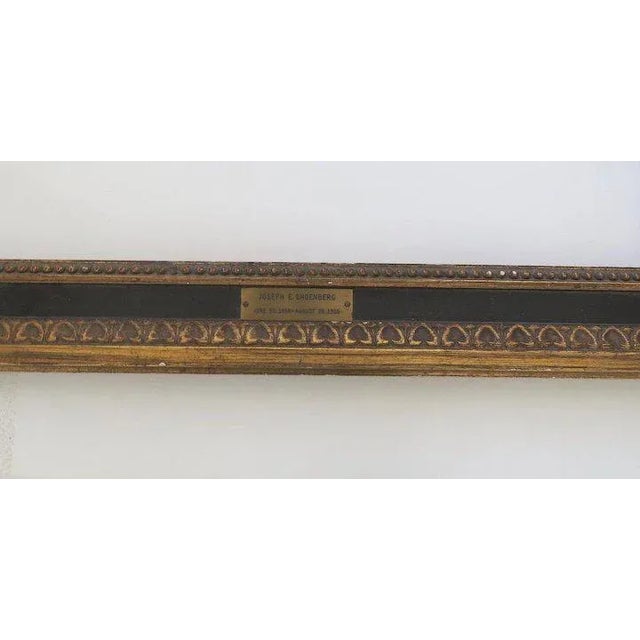 Vintage Gilt and Black Painted Picture Frame Chairish