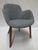 Walter Knoll Walter Knoll Sheru Armchair in Grey Fabric (New) For Sale - Image 4 of 8