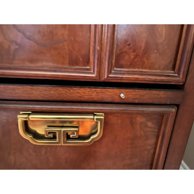 1980s Thomasville Modular Bed Set with Side Armoires Chairish