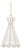 Mitzi Lyra 10.5 in. 1 Light Pendant in Aged Brass Finish For Sale