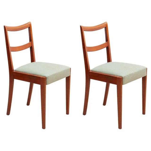 Brown Set of Side Chairs from de Coene, 1930s For Sale - Image 8 of 8