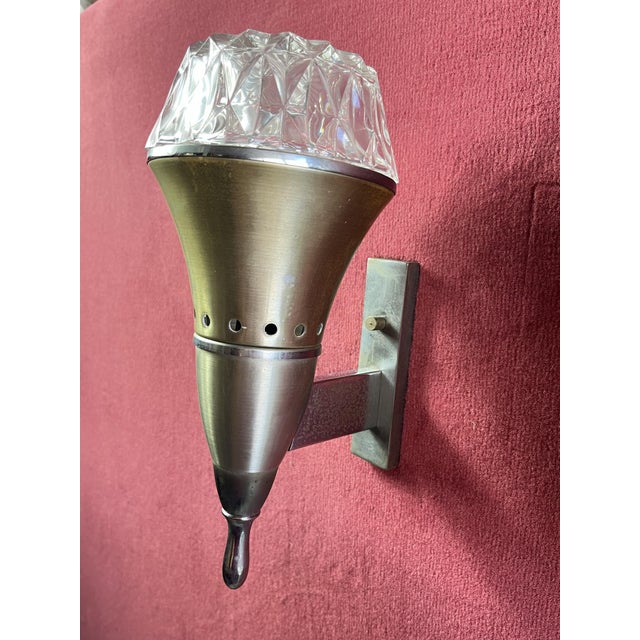 Mid-Century Modern Mid-Century Italian Wall Lamps in the style of Ignazio Gardella for Azucena, 1960s, Set of 5 For Sale - Image 3 of 15