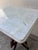 Wood Antique Eastlake Marble Top Lamp Table / Parlor Table For Sale - Image 7 of 7