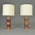 Copper Cylinder Table Lamps, 1970s, Set of 2 For Sale - Image 4 of 10