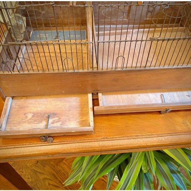 Mid 19th Century Rare 1830’s French Victorian “Palace” Birdcage For Sale - Image 5 of 9