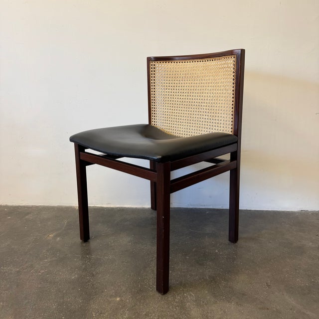 Tito Agnoli Vintage Chairs by Tito Agnoli for La Linea, 1957, Set of 4 For Sale - Image 4 of 12