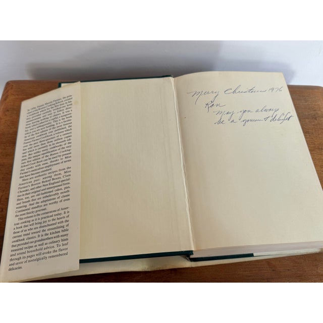 Late 20th Century The Original Boston Cooking School Cookbook 1896 by Fanny Merritt Farmer For Sale - Image 5 of 12