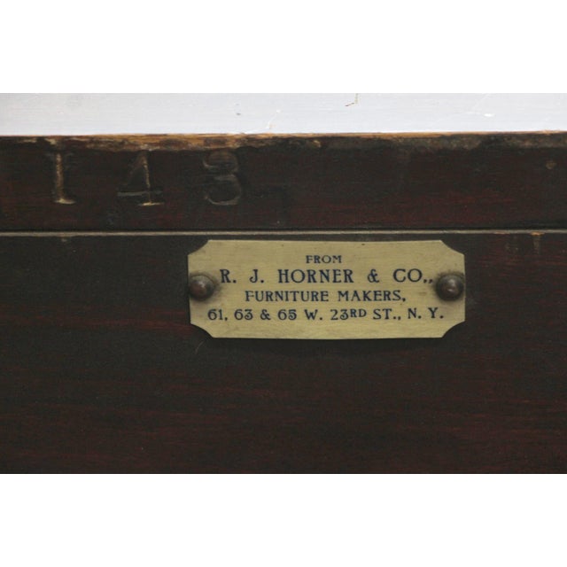 Antique Queen Anne Mahogany Vanity Dresser For Sale - Image 14 of 14
