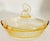Yellow 1930s Heisey Empress Sahara Yellow Glass Marmalade Jar With Recessed Li For Sale - Image 8 of 12