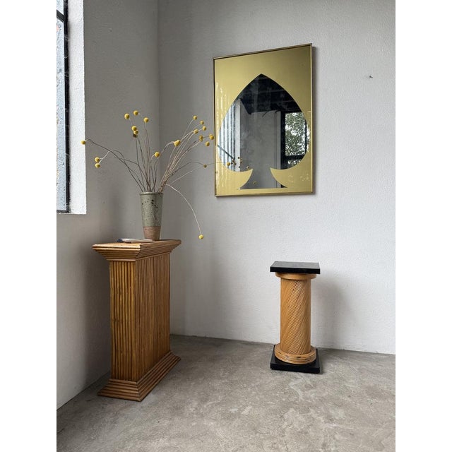 Rattan Column from Vivai del Sud Crespi, 1960s For Sale - Image 9 of 18