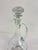 DESCRIPTION Vintage 1980s clear crystal decanter featuring an elegant bulbous form, long tapered neck, applied crystal...