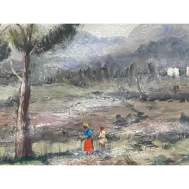 Rosario Di Fazio, Sicilian Landscape, 20th Century, Oil on Canvas For Sale - Image 5 of 8