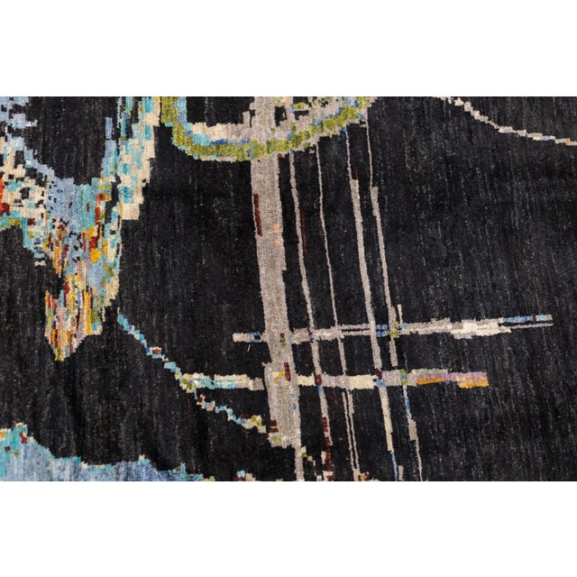 Textile Fine Contemporary Wool Rug 5'6" X 7'7'' For Sale - Image 7 of 9