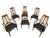 Young Manufacturing Mid-Century Modern Young MFG Co. Walnut Dining Chairs - Set of 6 - Restored! For Sale - Image 4 of 10