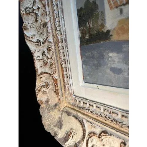 Rene Durey, Windmill, Oil on Canvas For Sale - Image 10 of 12