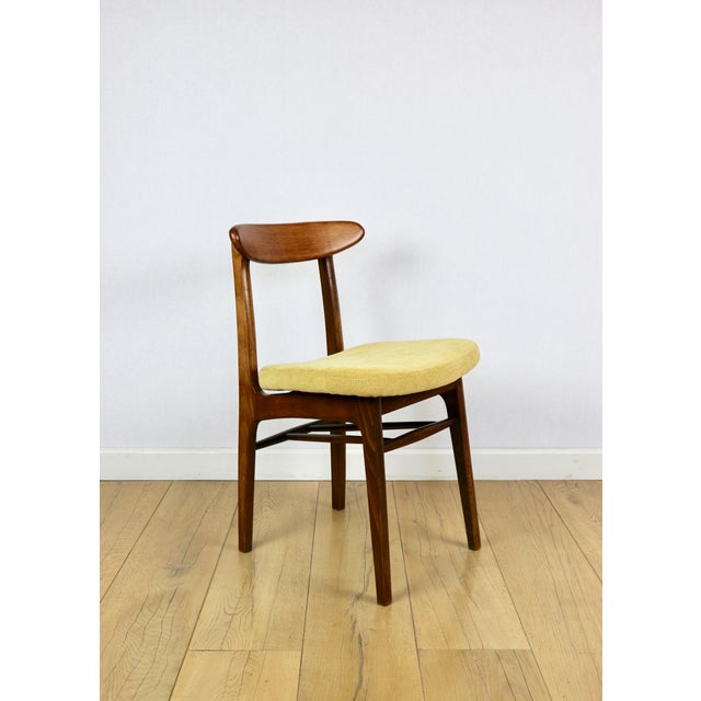 Vintage Yellow Chairs from Hałas, 1970s, Set of 2 For Sale - Image 14 of 15