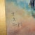 Vintage Serene Chinese Watercolor Painting - Gilt Bamboo Frame For Sale - Image 12 of 12