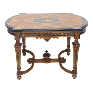 America Victorian Herter Bros. 'Style' Center Table, Late 19th Century