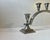 Art Deco Arch Candelabra in Pewter from Just Andersen, 1940s For Sale - Image 4 of 13
