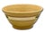 Large Size Antique Green Seaweed Decorated & Banded Yellow Ware Kitchen Mixing Bowl Circa Late 19th Century For Sale In Boston - Image 6 of 18