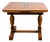 Oak Draw Leaf Table in English Jacobean Revival-Style Circa 1930s For Sale