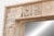 Rust Modern Farmhouse Carved Mirror For Sale In Los Angeles - Image 6 of 8