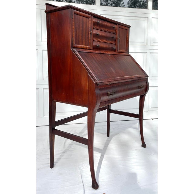 Traditional Queen Anne Secretary Desk Chairish