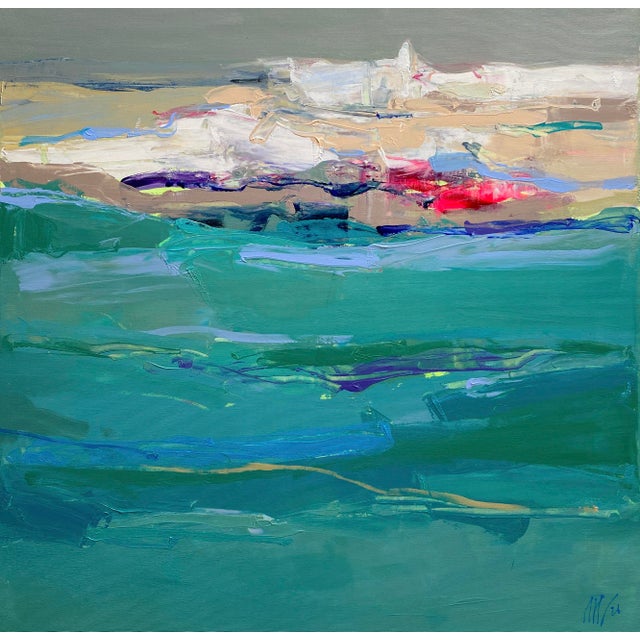 Contemporary Liliya Nikolova, Untitled, Acrylic on Canvas For Sale - Image 3 of 3