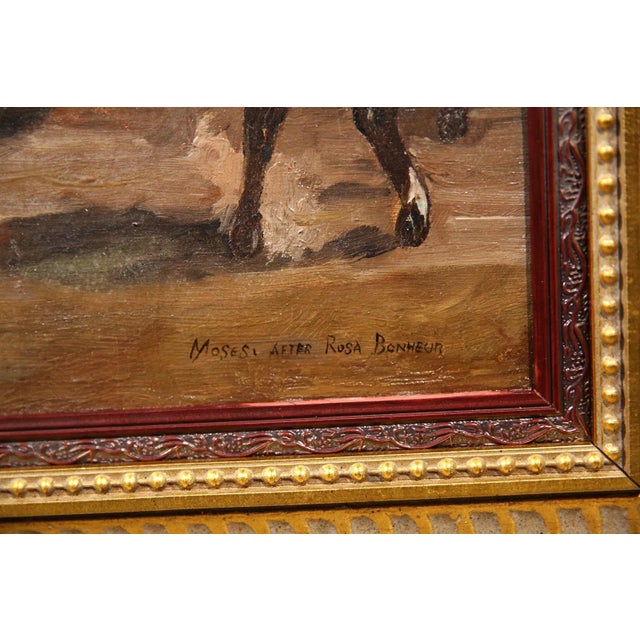 Mid 20th Century Mid 20th Century Animal Scene - After Rosa Bonheur For Sale - Image 5 of 6