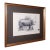 Vintage Hereford Bull Sketch, English, Framed Art, Stamp Proof, Barry Driscoll For Sale